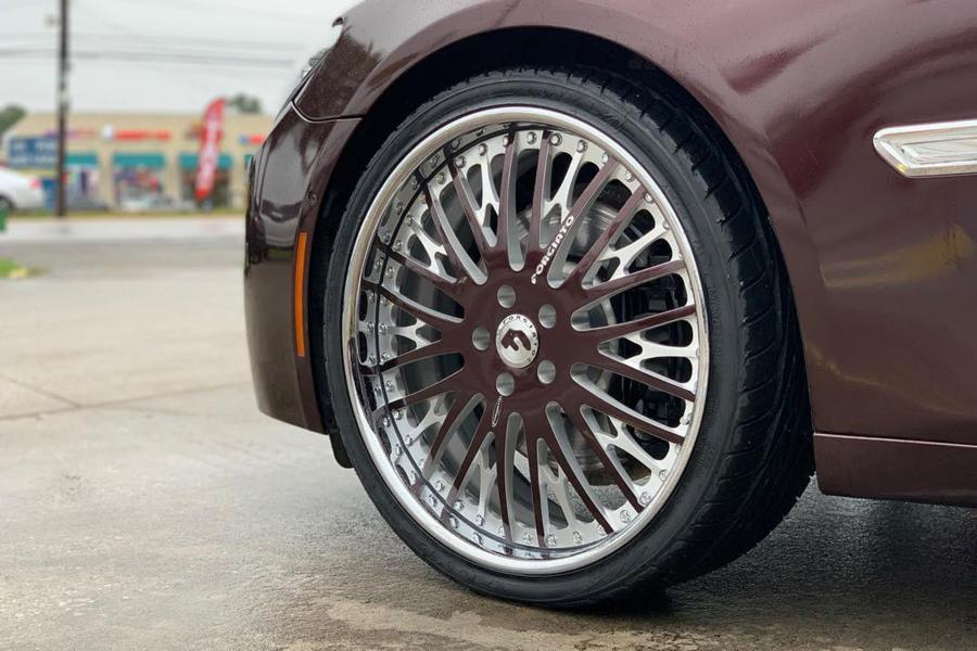 Колеса BMW 750Li xDrive on Forgiato Wheels (Cravatta) 2019 года  (фото 3 из 3)